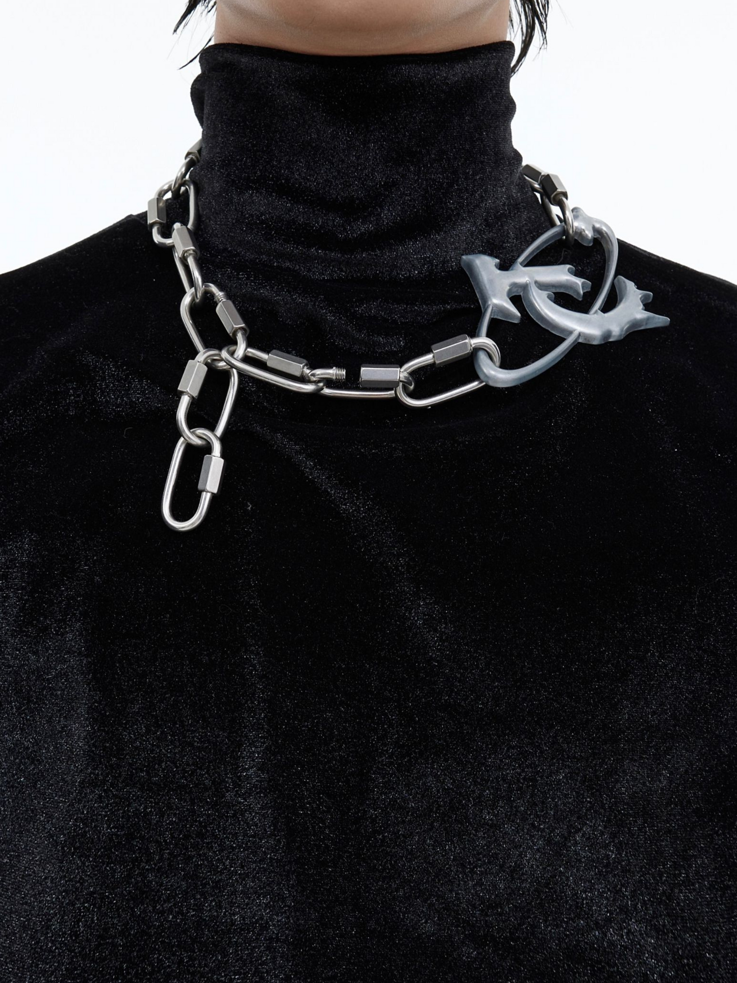 "ArguE CulturE" Signature Titanium Lock Necklace