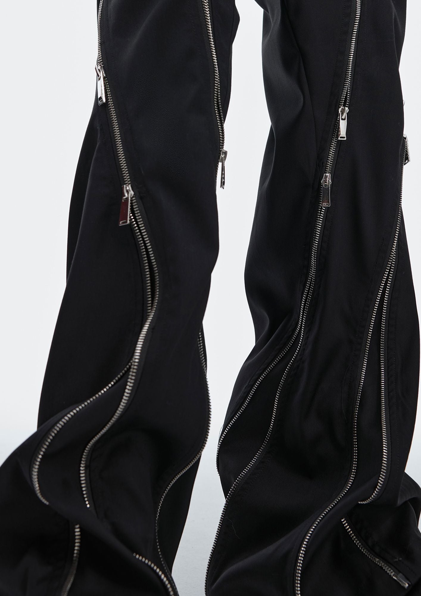 "ArguE CulturE" Deconstructed Zipper Flare Pants