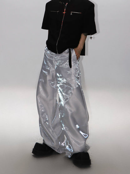 "ArguE CulturE" Liquid Advanced Light Drape Loose Pants