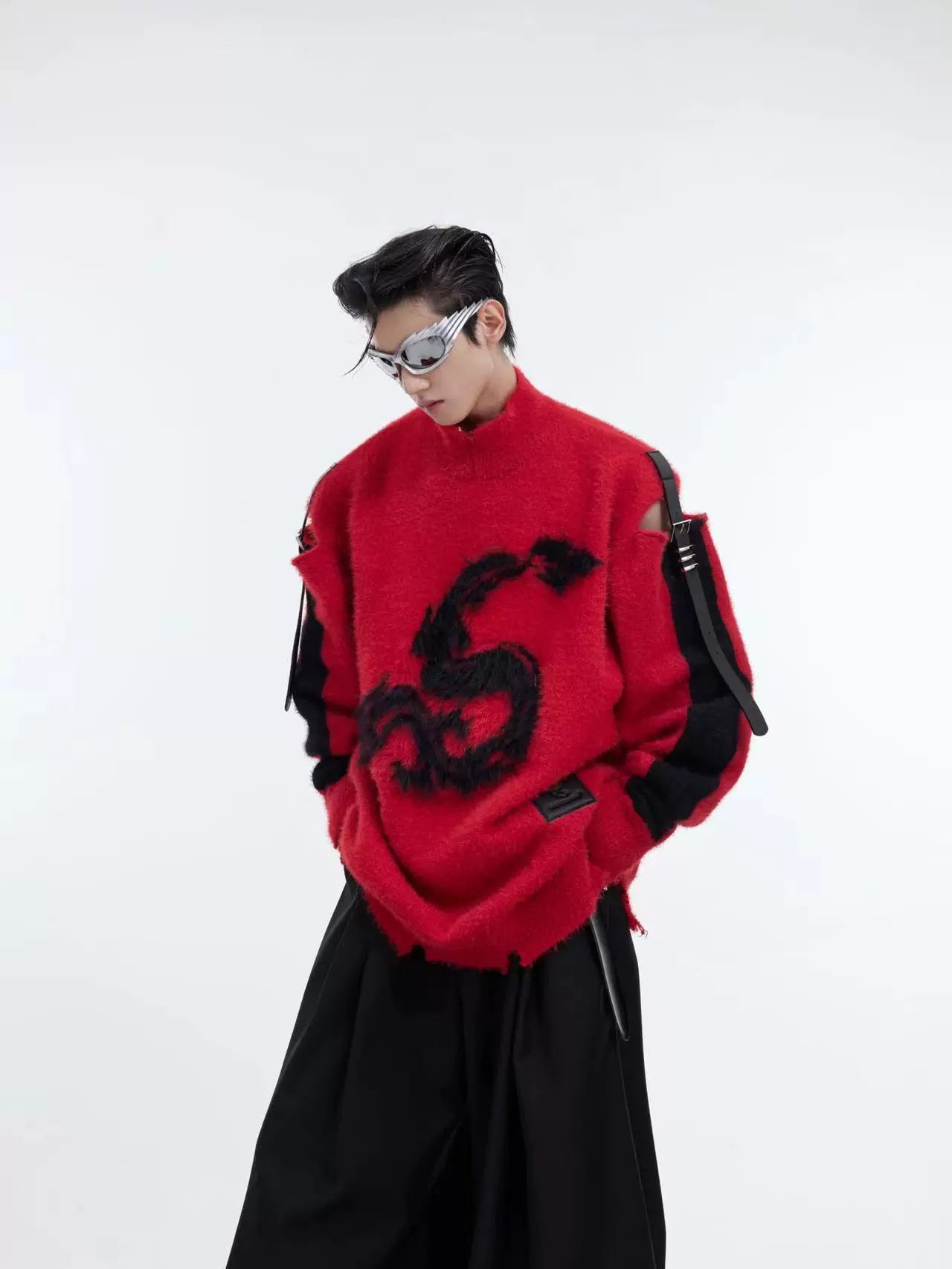 "ArguE CulturE" Dragon Slay Oversized Sweater